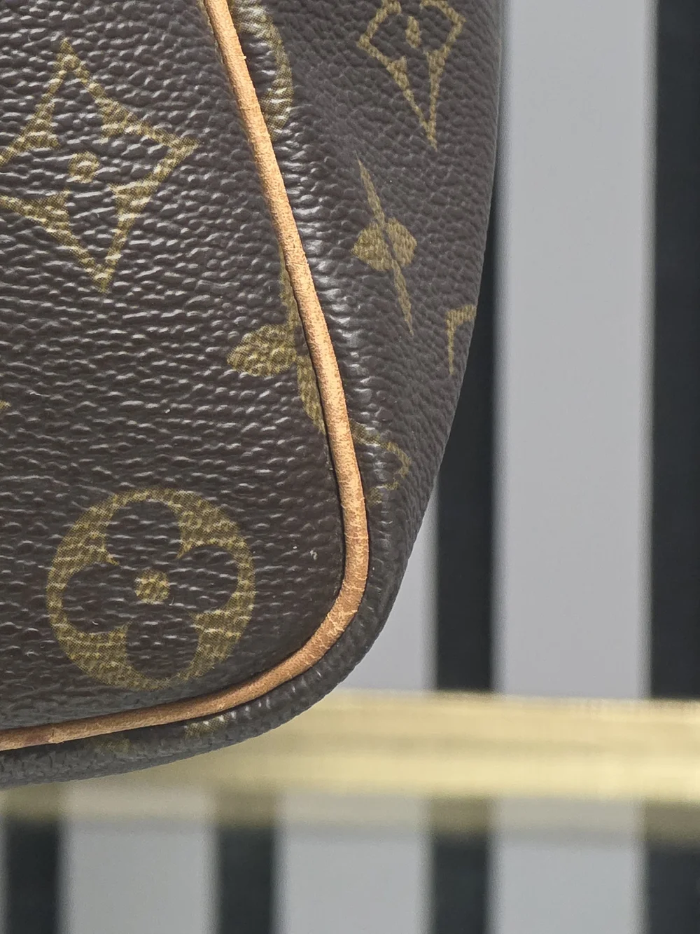 Louis Vuitton Brown Monogram Keepall 45 Travel Duffel